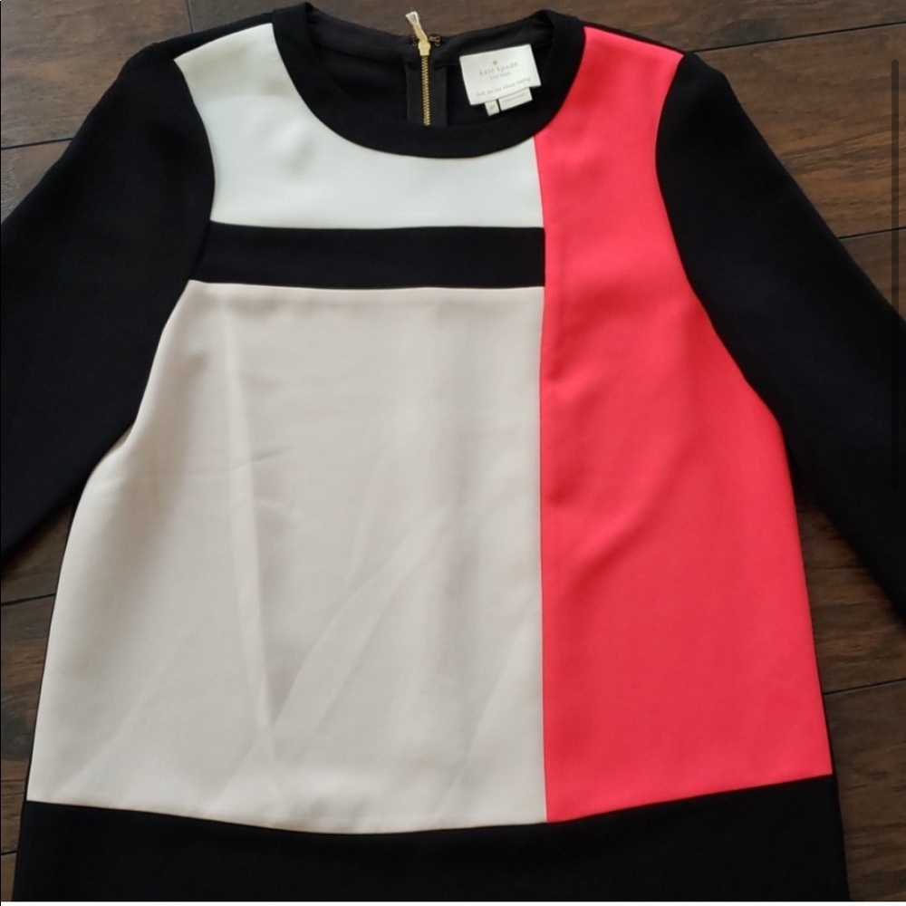 Kate Spade Color Block Dress - Picture 3 of 4